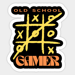 Old School Gamer Sticker